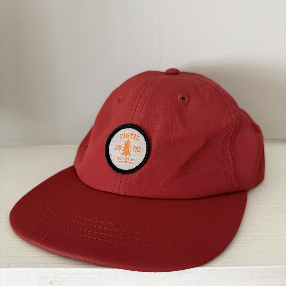 Pistil Hat Brenna Sport Cap Red / Maroon Adjustable Casual Hat